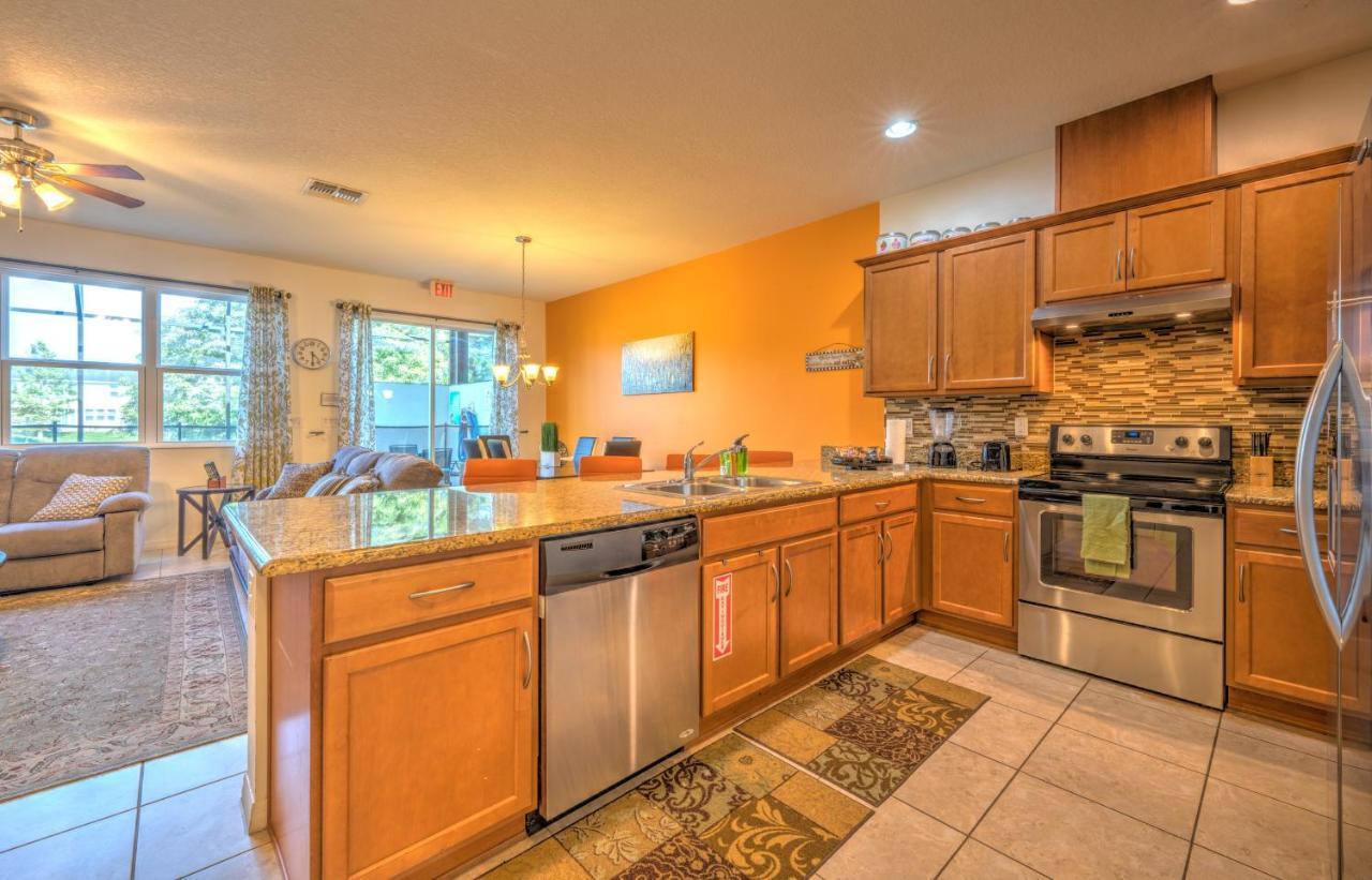 4 Bedroom Sunhaven Townhouse With Pool Near Disney Kissimmee Zewnętrze zdjęcie